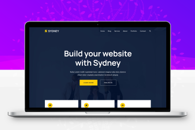 旅游度假网站模板