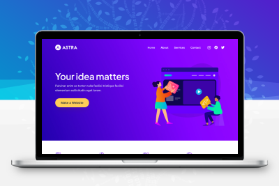 智能家居网站模板